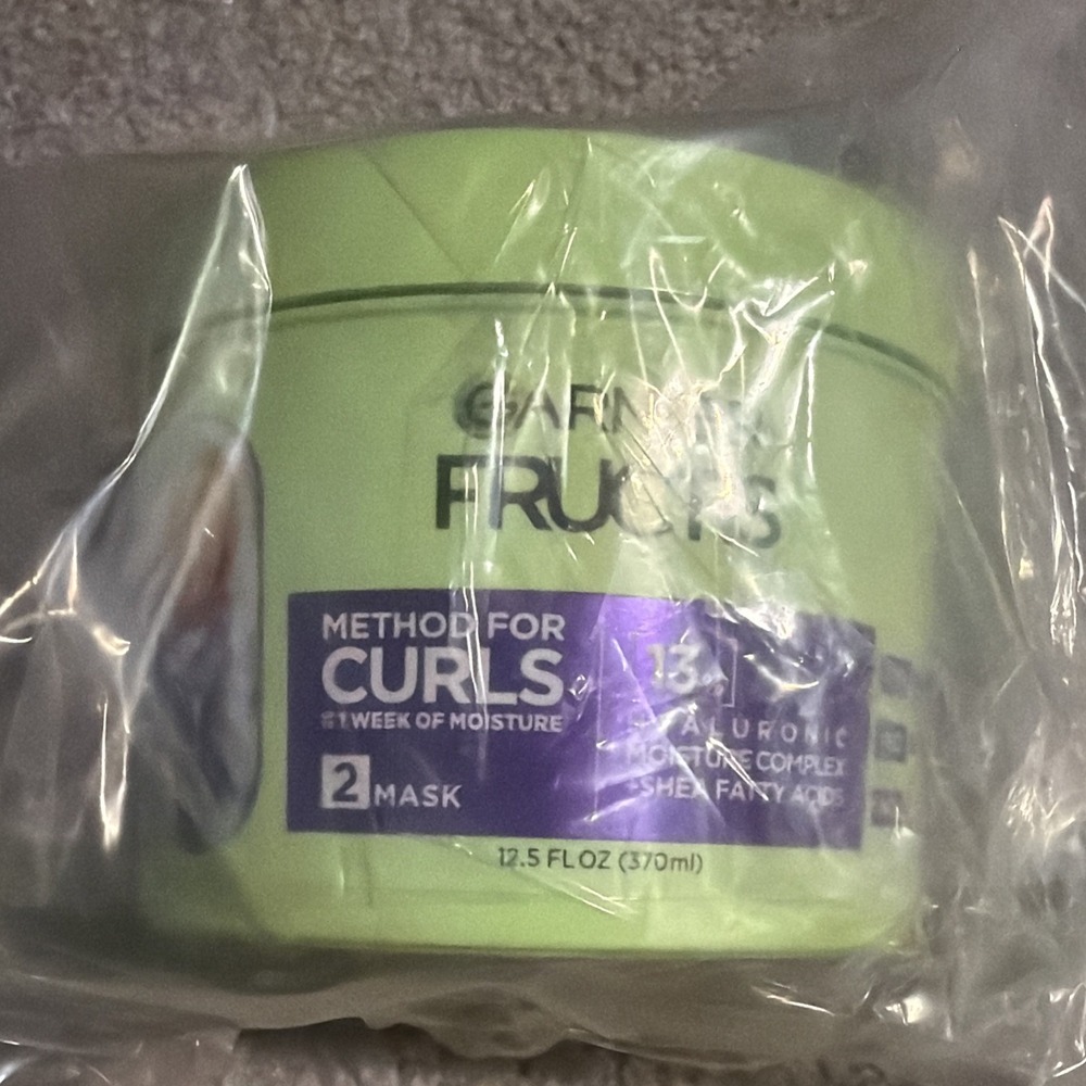 Garnier Fructis Method for Curls Moisture Filling Hair Mask 12.5oz Curly Hair